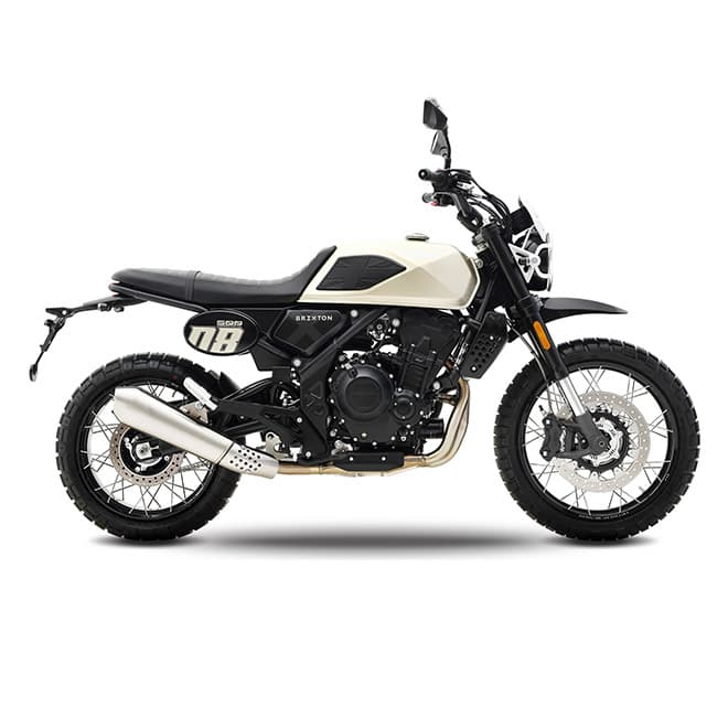 Brixton Motorcycles - Crossfire 500 X in Desert Gold Matt