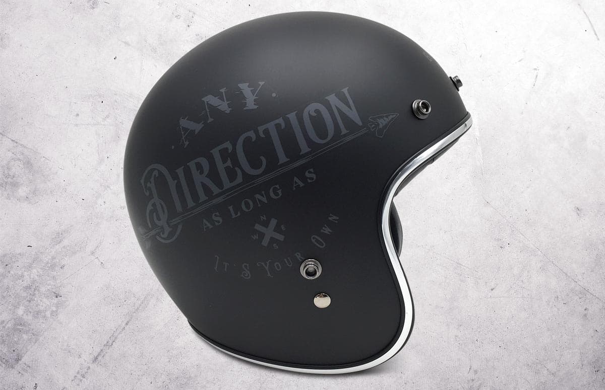 Brixton Motorcycles Custom parts - Brixton helmet black