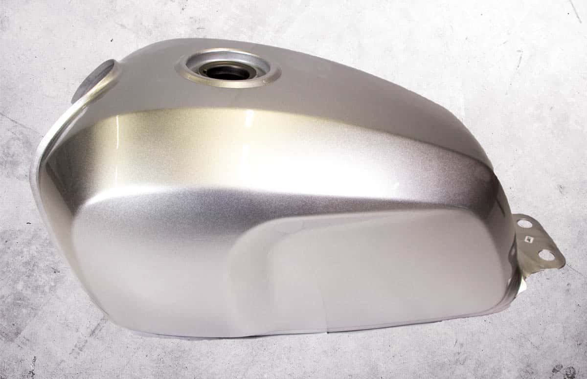 Brixton Motorcycles Custom Parts - fuel tank silver