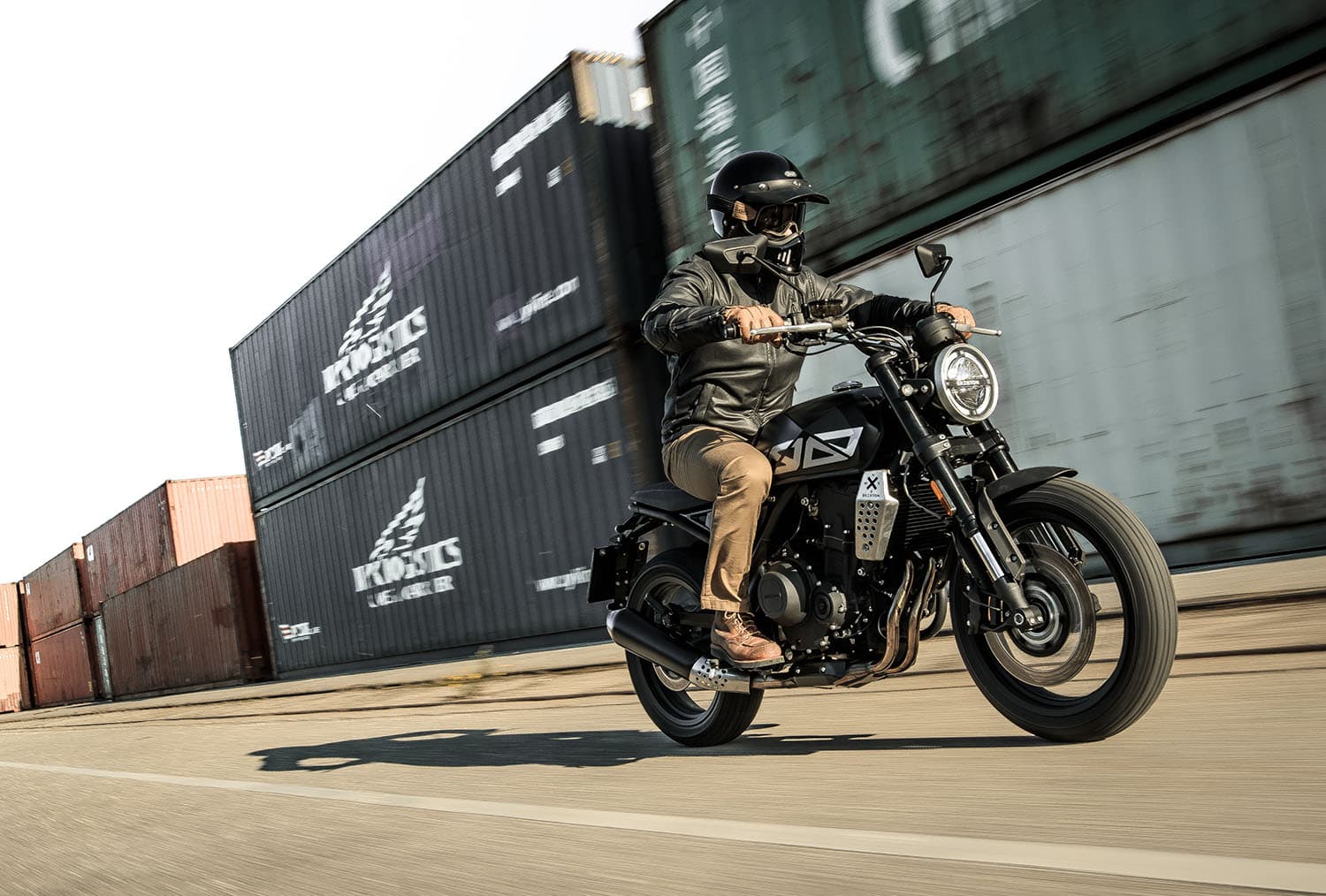 Brixton Crossfire 500 X in Backstage Black