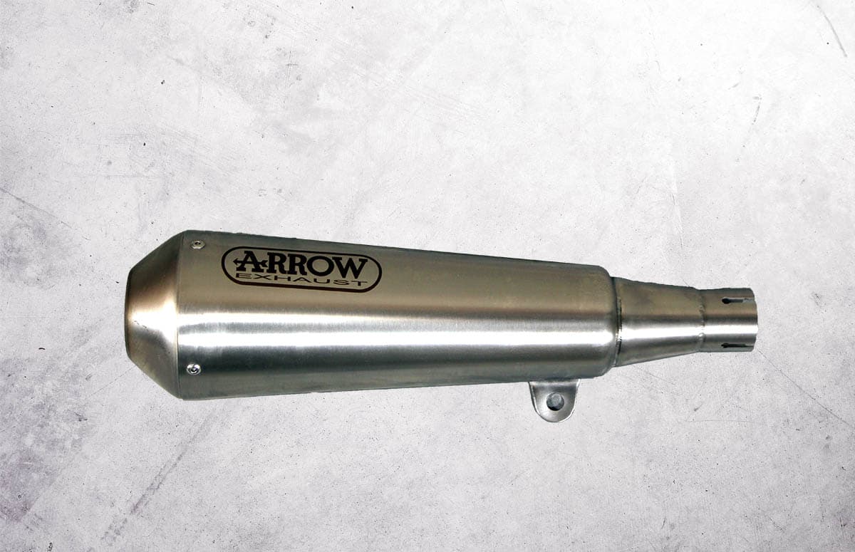 Brixton Motorcycles Custom Parts Arrow Exhaust