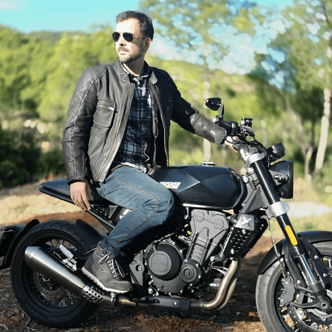 Rider of the Month Alejandro on his Crossfire 500 X 