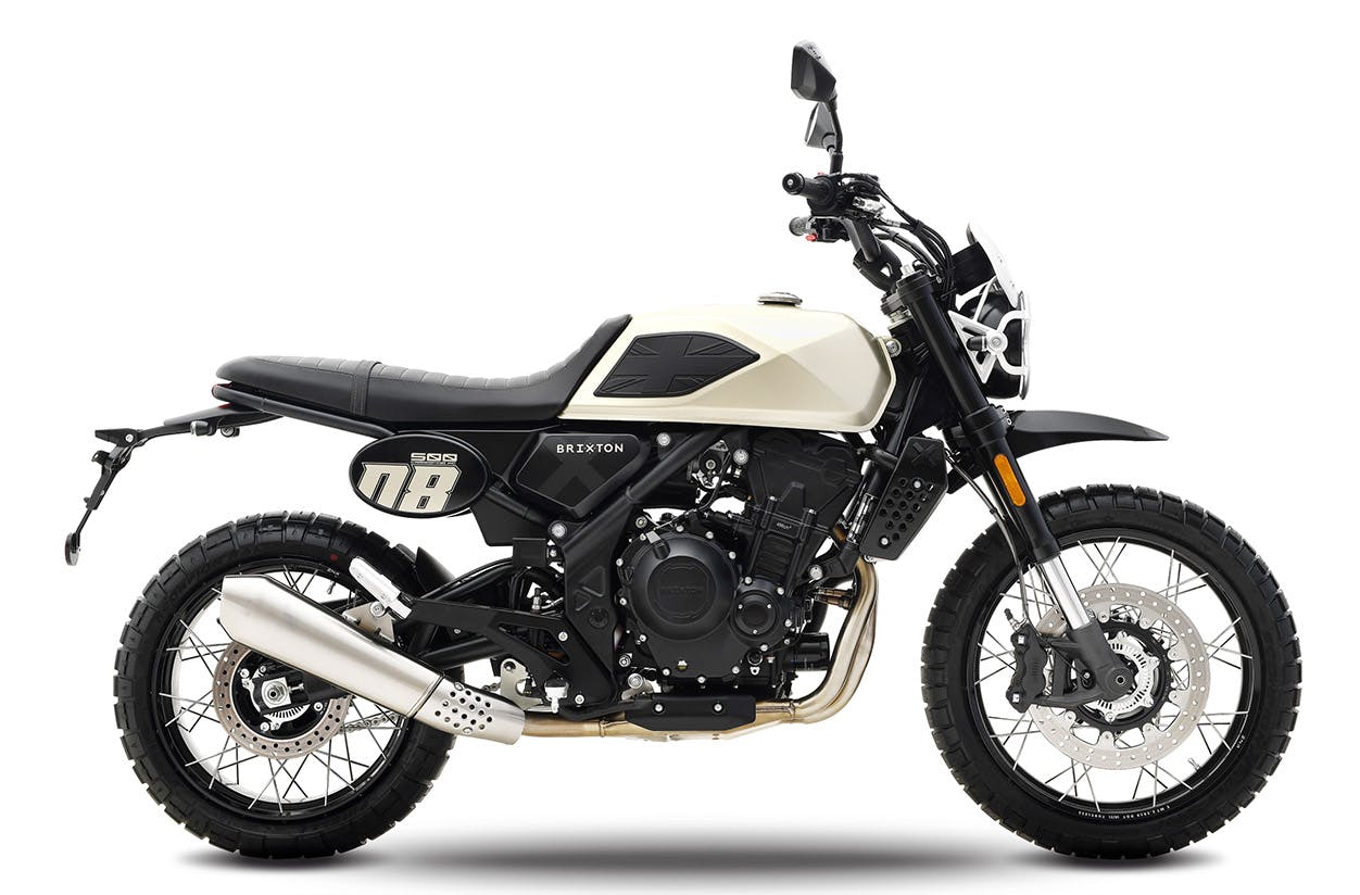 Brixton Motorcycles - Crossfire 500 X in Desert Gold Matt
