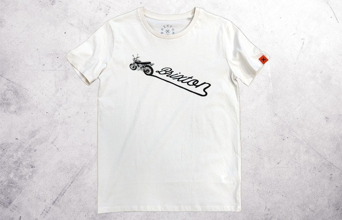 Brixton Motorcycles Custom parts - t-shirt white