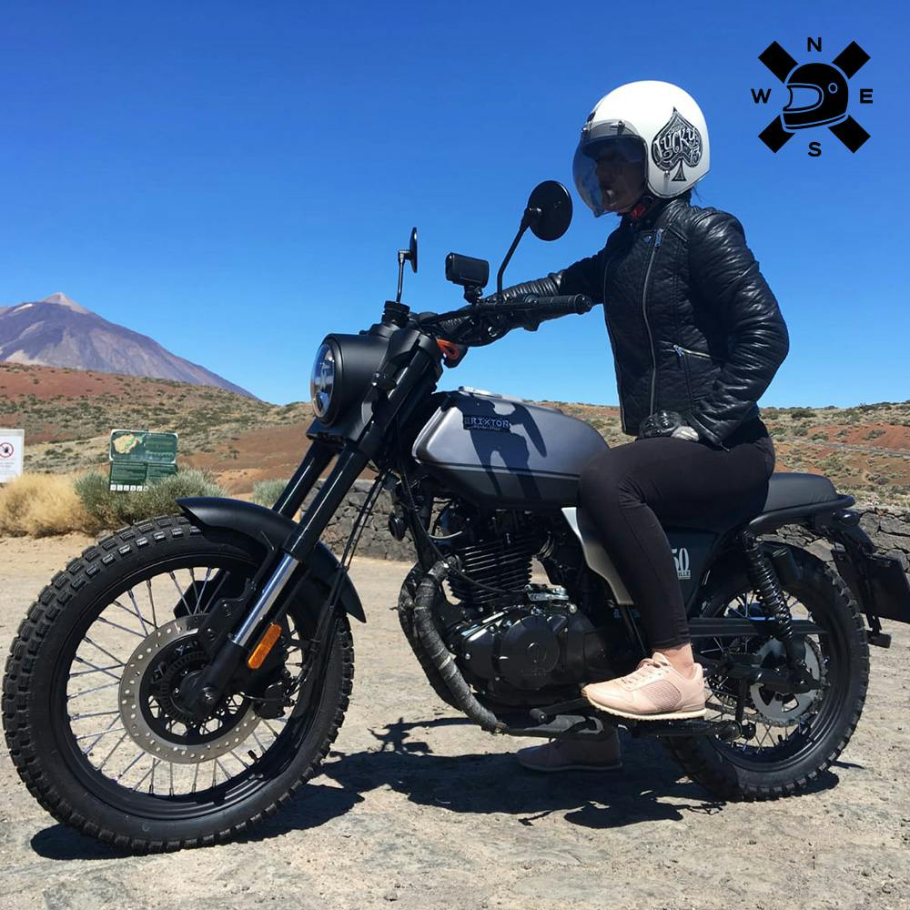 Brixton Motorcycles Rider of the Month Patricia on her Brixton Felsberg 250