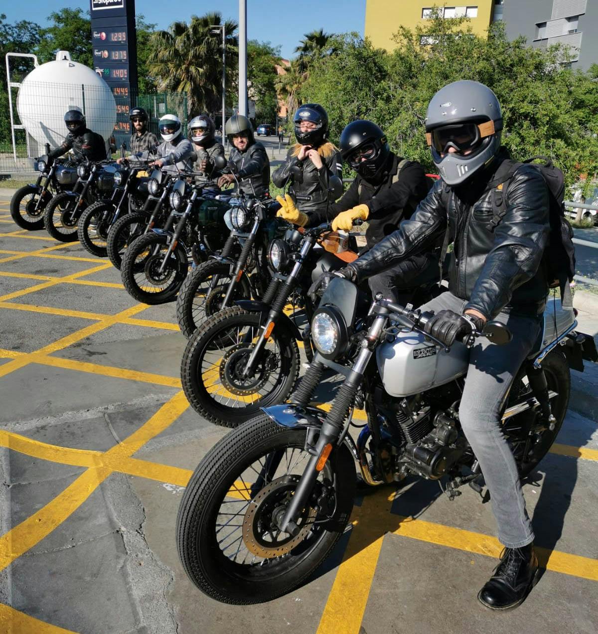 Brixton Motorcycles - Tour in Barcelona